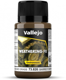 Vallejo: 73.826 - Weathering FX - Environment - Mud and Grass Effect (40 ml)