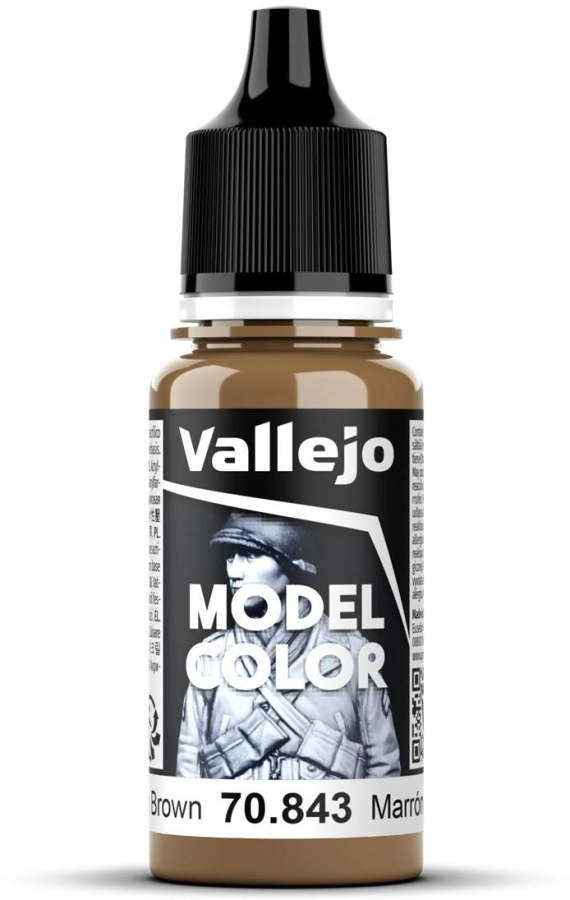 Vallejo: 70.843 - Model Color - Cork Brown (18 ml)