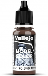 Vallejo: 70.846 - Model Color - Mahogany Brown (18 ml)