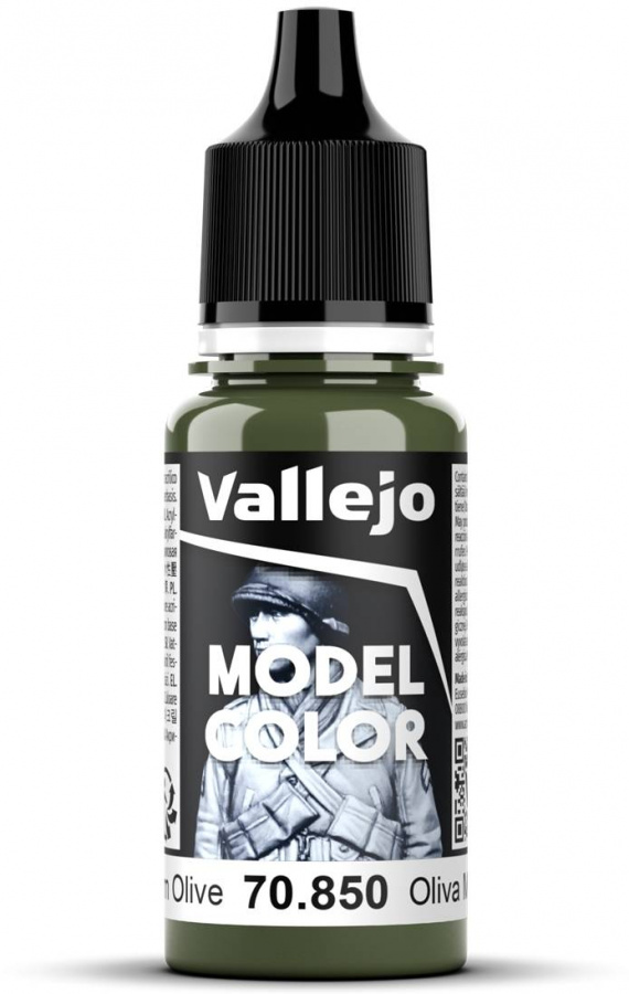 Vallejo: 70.850 - Model Color - Medium Olive (18 ml)