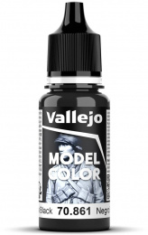 Vallejo: 70.861 - Model Color - Gloss Black (18 ml)