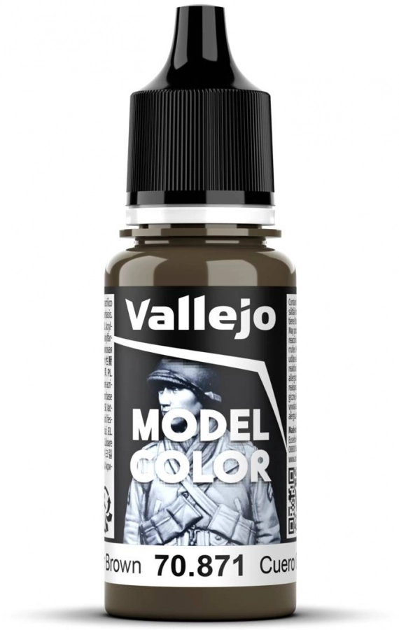 Vallejo: 70.871 - Model Color - Leather Brown (18 ml)