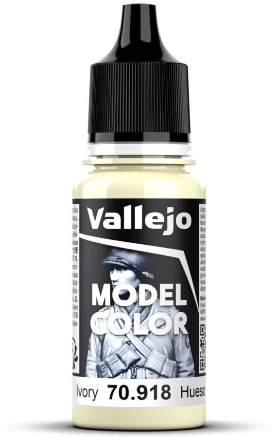 Vallejo: 70.918 - Model Color - Ivory (18 ml)