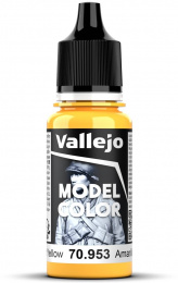 Vallejo: 70.953 - Model Color - Flat Yellow (18 ml)