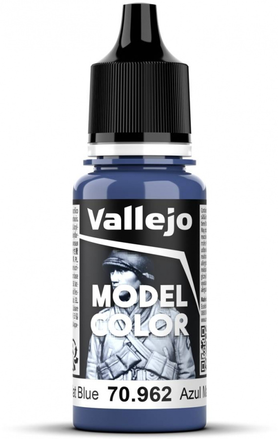 Vallejo: 70.962 - Model Color - Flat Blue (18 ml)