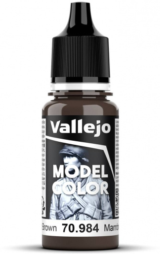 Vallejo: 70.984 - Model Color - Flat Brown (18 ml)