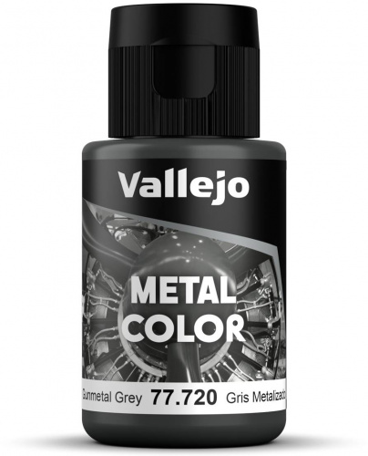 Vallejo: 77.720 - Metal Color - Gunmetal (32 ml)