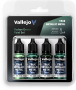 Vallejo: 77.257 - True Metallic Metal - Dusken Green Paint Set