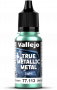 Vallejo: 77.113 - True Metallic Metal - Light - Beetle Green (18 ml)