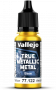 Vallejo: 77.122 - True Metallic Metal - Base - Radiant Yellow (18 ml)