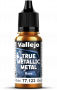 Vallejo: 77.123 - True Metallic Metal - Base - Imperial Gold (18 ml)