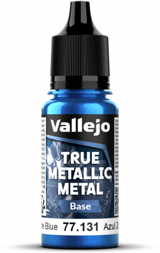 Vallejo: 77.131 - True Metallic Metal - Base - Sapphire Blue (18 ml)