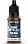 Vallejo: 77.144 - True Metallic Metal - Shade - Ancient Copper (18 ml)