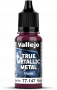 Vallejo: 77.147 - True Metallic Metal - Shade - Crimson Magenta (18 ml)