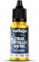 Vallejo: 77.162 - True Metallic Metal - Airbrush - Radiant Yellow (18 ml)
