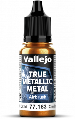Vallejo: 77.163 - True Metallic Metal - Airbrush - Imperial Gold (18 ml)