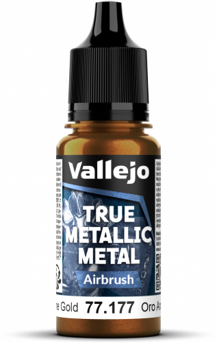 Vallejo: 77.177 - True Metallic Metal - Airbrush - Arcane Gold (18 ml)