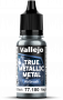 Vallejo: 77.180 - True Metallic Metal - Airbrush - Obsidian Black (18 ml)