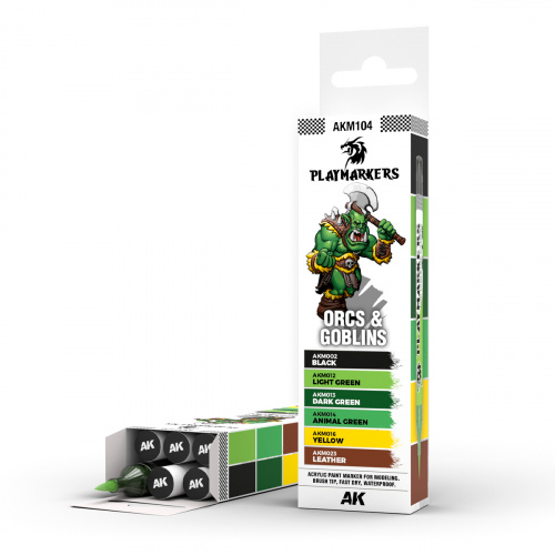  AK Interactive: Playmarkers - Orcs & Goblins (6)
