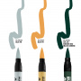 AK Interactive: Real Colors Markers - RCM111 - Set - WWII Axis Aircraft Squiggle Camouflage Colors (3)