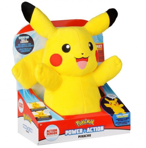 Pokémon: Maskotka interaktywna Pikachu (Power Action)