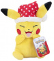 Pokémon: Plush 30 cm - Seria Holiday - Pikachu (czerwona)