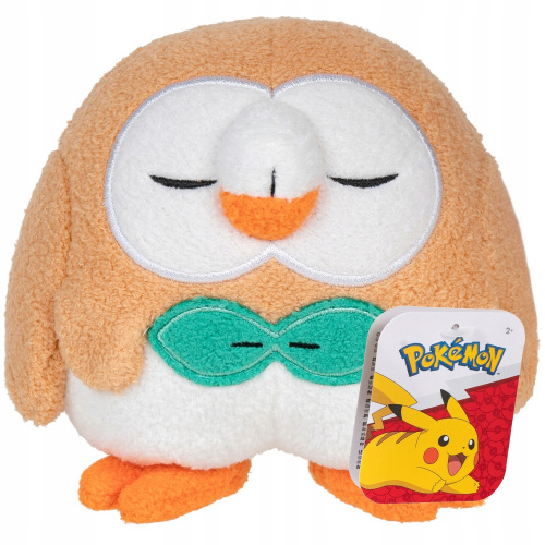 Pokémon - Maskotka Śpiący Rowlet (12 cm)