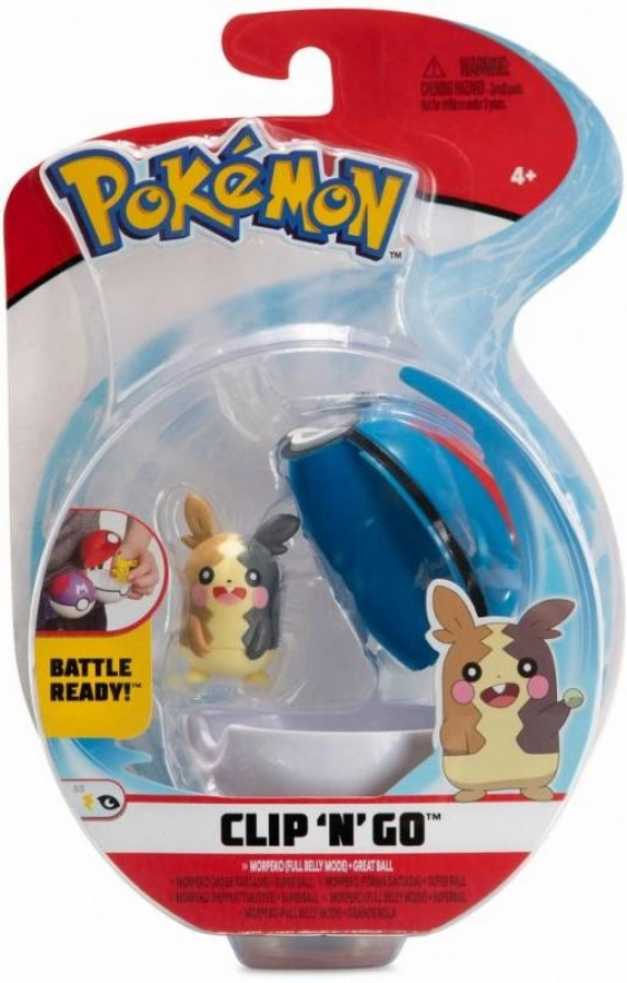 Pokémon - Clip'N'Go Marpeko Greatball 