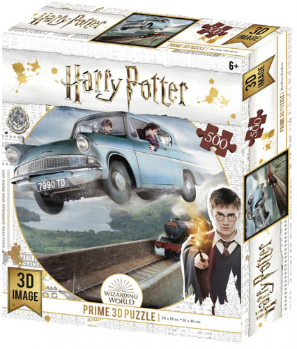 Harry Potter: Magiczne puzzle - Ford Anglia (500 elementów)