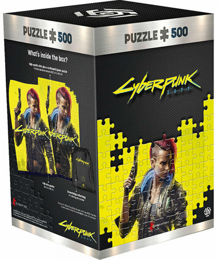 Good Loot Puzzle 500: Cyberpunk 2077 - Keyart Female V