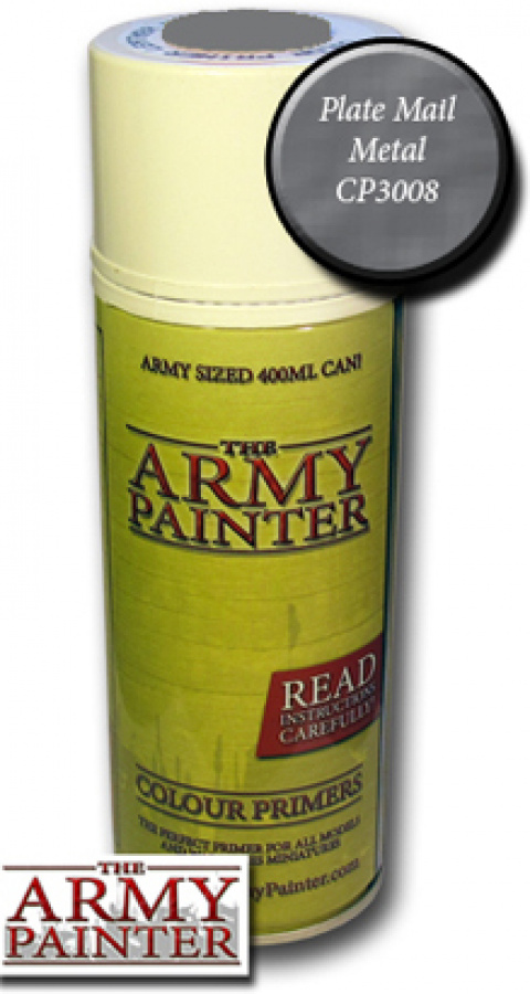 The Army Painter: Colour Primer - Plate Mail Metal
