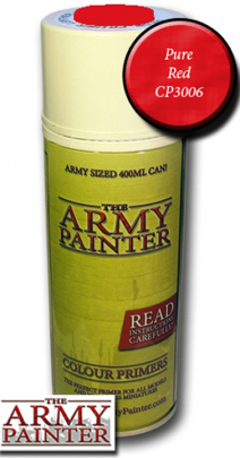 Army Painter Colour Primer - Pure Red