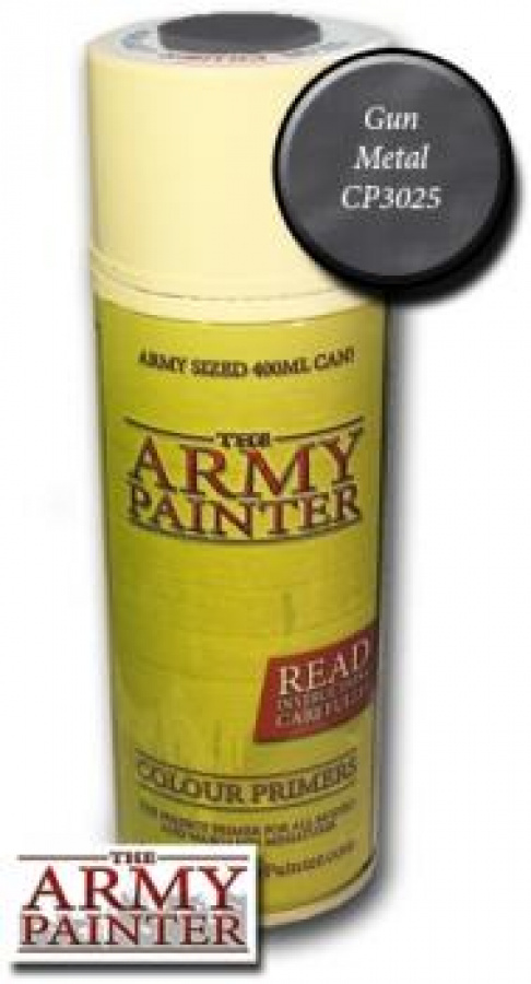 Army Painter Colour Primer - Gun Metal