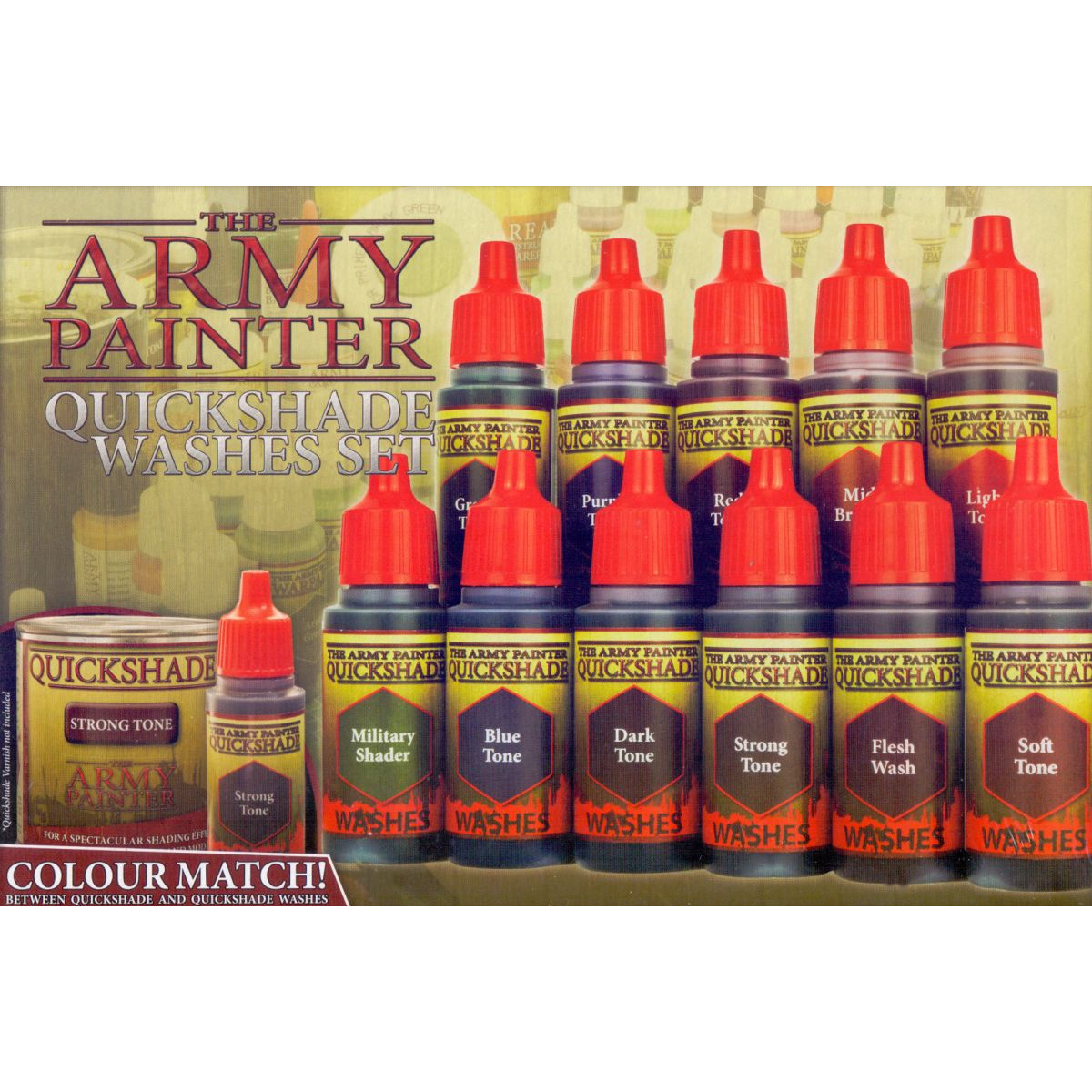 Army Painter Warpaints: Quickshade Washes Set