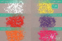 MiniNatur: Sypkie korony kwiatów - Mix kolorów (6x3g)