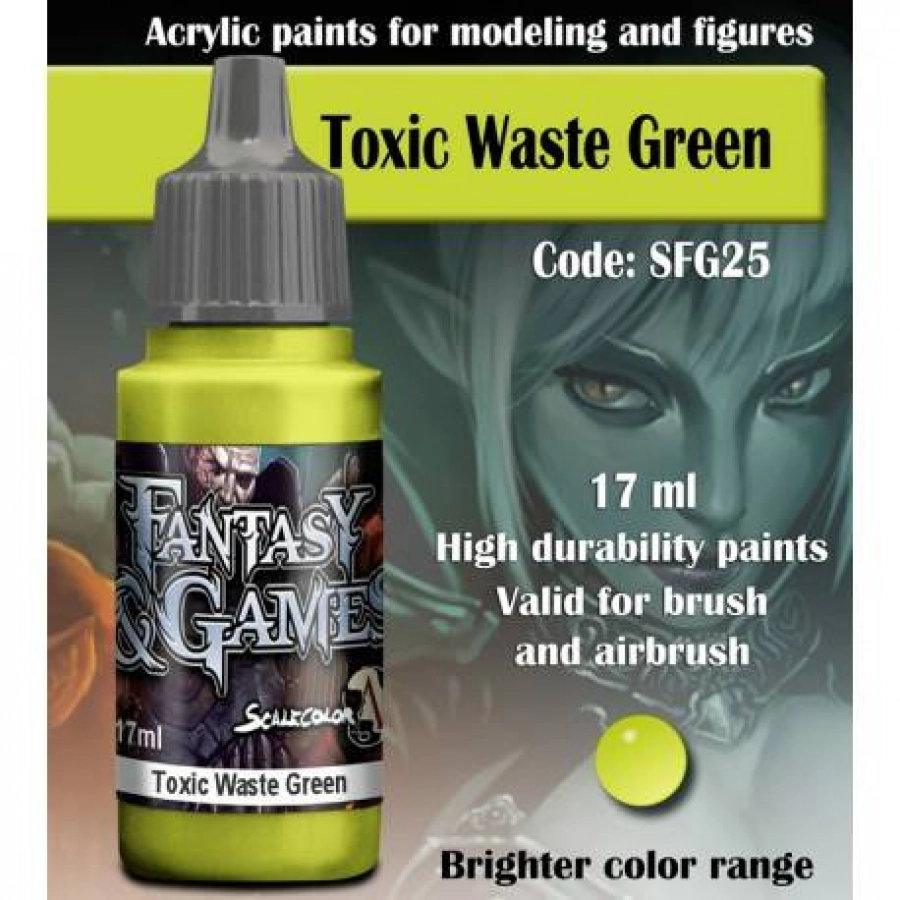 ScaleColor: Toxic Waste Green