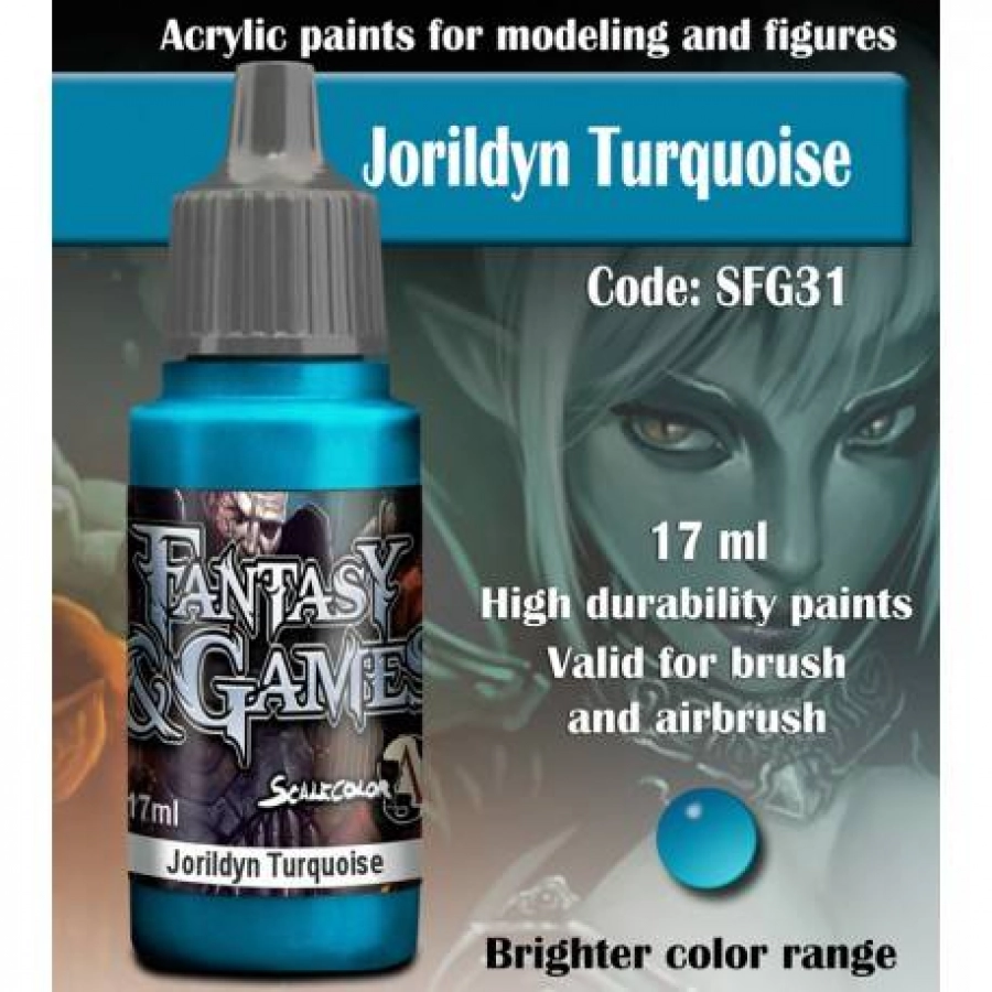 ScaleColor: Jorildyn Turquoise