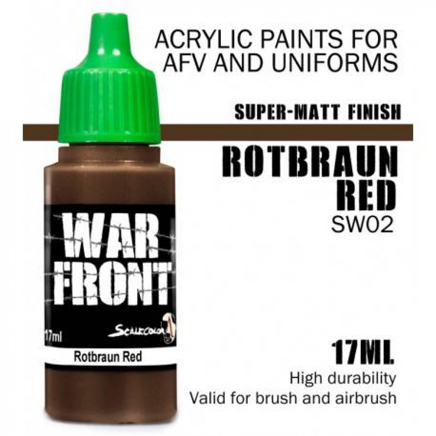 ScaleColor: WarFront - Rotbraun Red