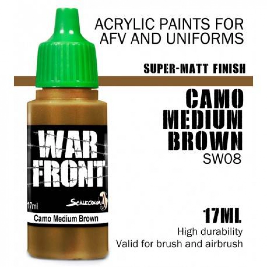 ScaleColor: WarFront - Camo Medium Brown