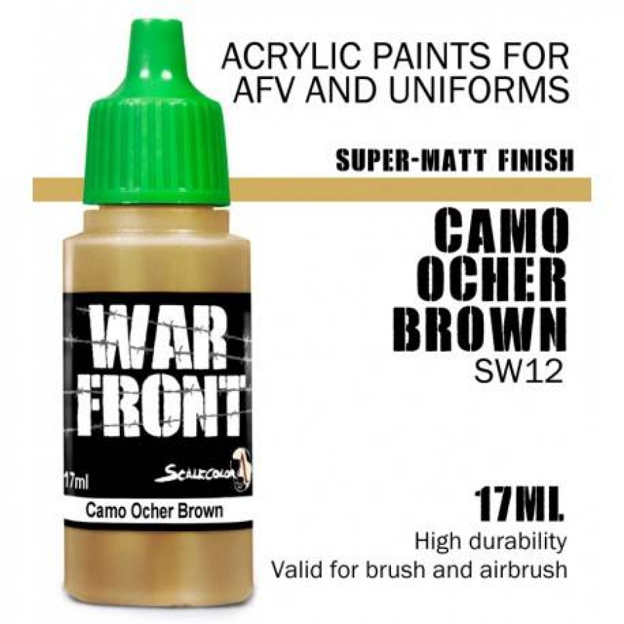 ScaleColor: WarFront - Camo Ocher Brown