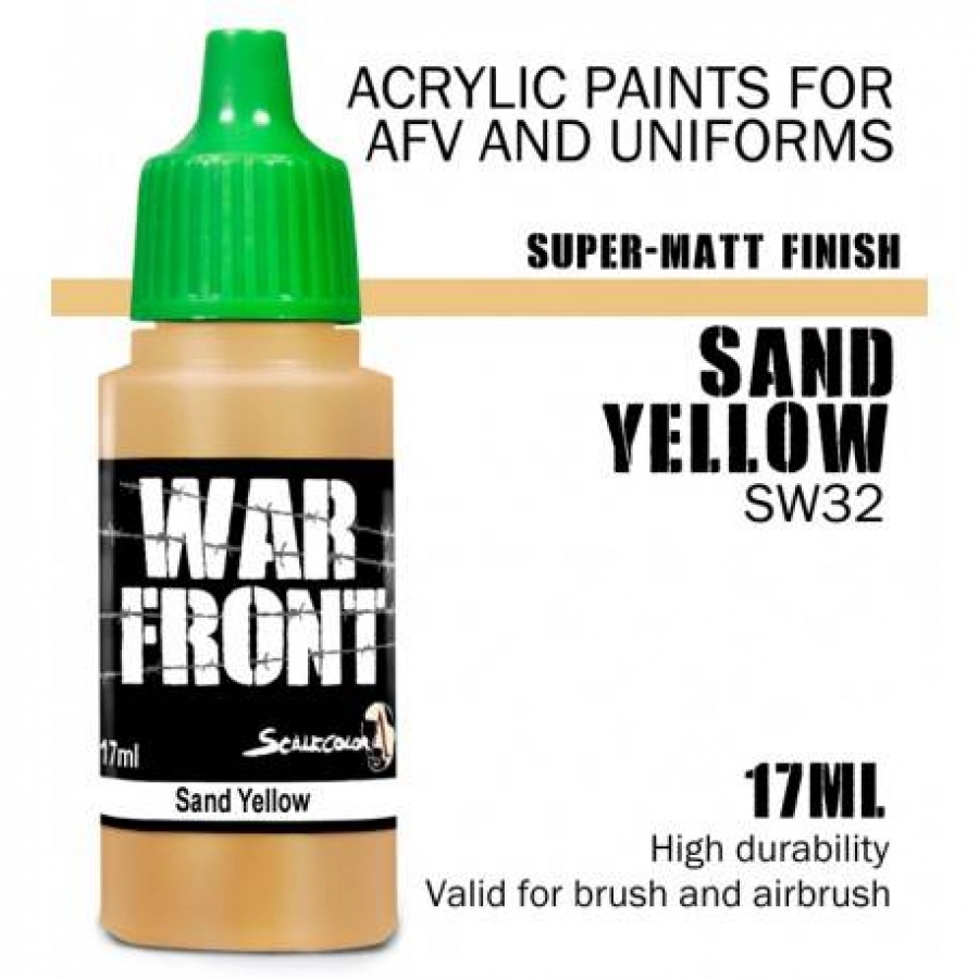 ScaleColor: WarFront - Sand Yellow