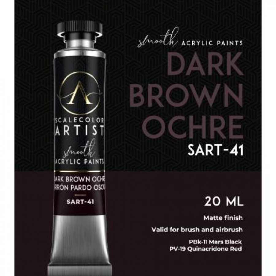 Scale 75: Artist Range - Dark Brown Ochre