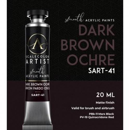 Scale 75: Artist Range - Dark Brown Ochre