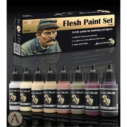 Scale 75: Flesh Paint Set