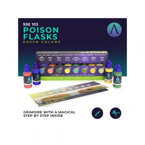 Scale 75: Instant - Poison Flasks Paint Set