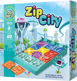 Logiquest: Zip City (edycja polska) (uszkodzony)