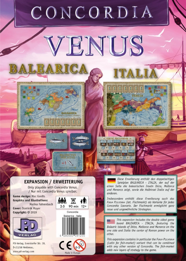 Concordia Venus: Balearica / Italia