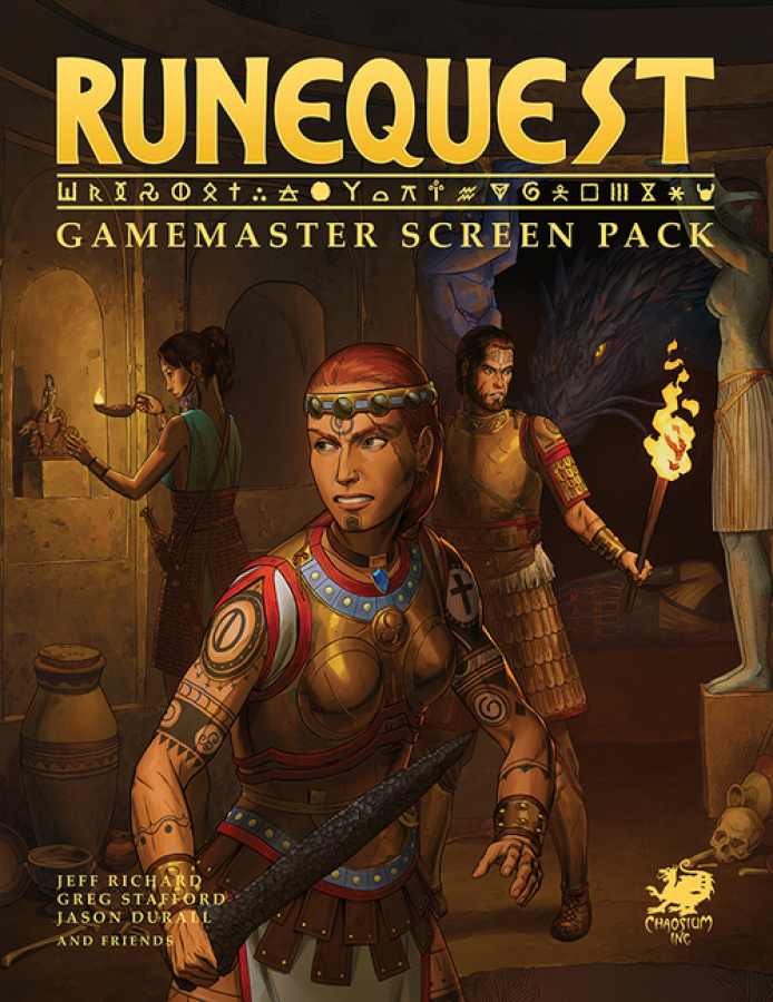 RuneQuest: Game Master Screen Pack