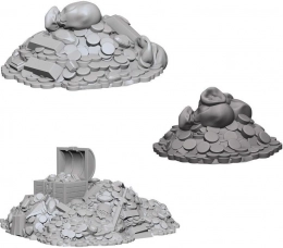 WizKids Deep Cuts: Unpainted Miniatures - Treasure Piles