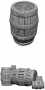 WizKids Deep Cuts: Unpainted Miniatures - Barrel & Pile of Barrels